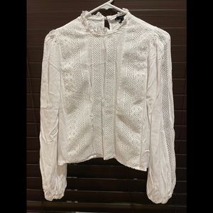 Forever 21 white blouse